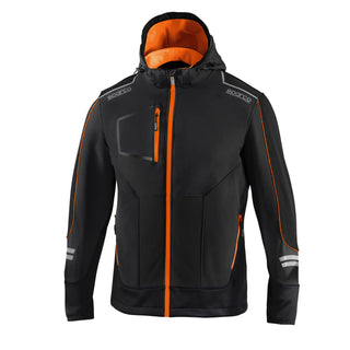 Buy negro-naranja Chaqueta Sparco YORK TECH SOFT-SHELL
