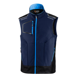 Buy azul-marino-azul-claro Chaleco tecnico Sparco ILLINOIS TECH LIGHT VEST