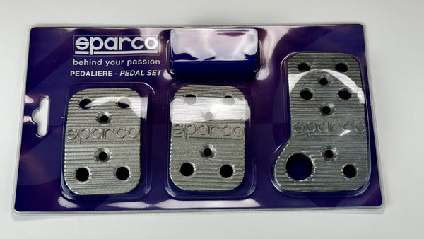Pedales en aluminio Sparco Retro Racing | Ultimas unidades!