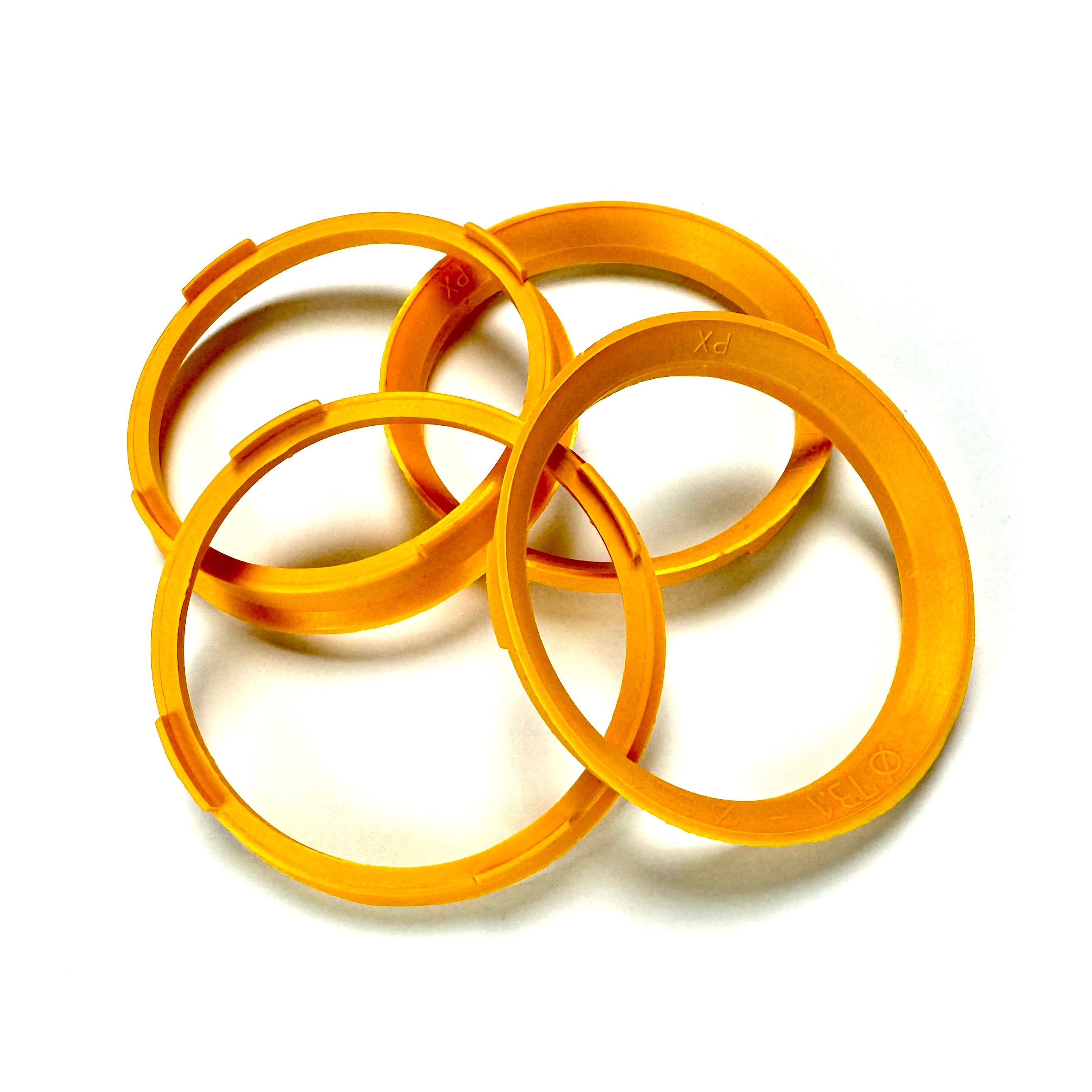 Tunershop 4X Anillos Centradores 72,5-67,1mm Adecuado Para Borbet Llantas Compatible Con Hyundai Coupé Genesis Grand Santa Fe Grandeur I30 I40 IX20 IX35 I
