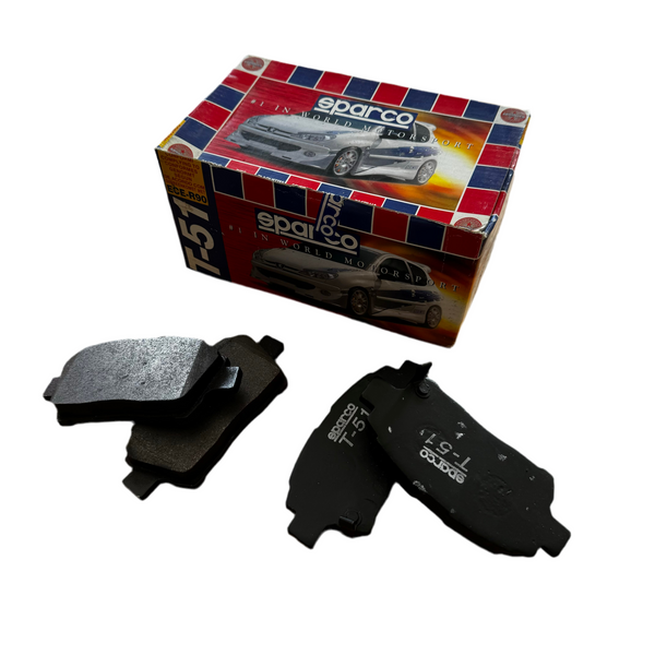 Juego de pastillas de freno SPARCO | Abarth / Alfa Romeo / Mazda / Renault