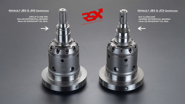 Autoblocante Torsen CIRCLIP para Renault con cajas JH3/JB3 | RSX Racing Solutions