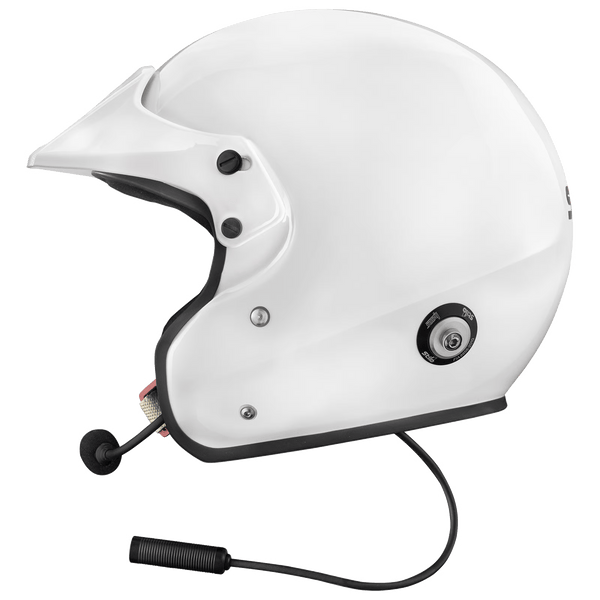 Casque de rallye composite Stilo ST5R blanc/bleu