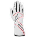 Guantes Alpinestars Racing Tech 1 Race Blanco/Rojo/Negro |  FIA 8856-2000