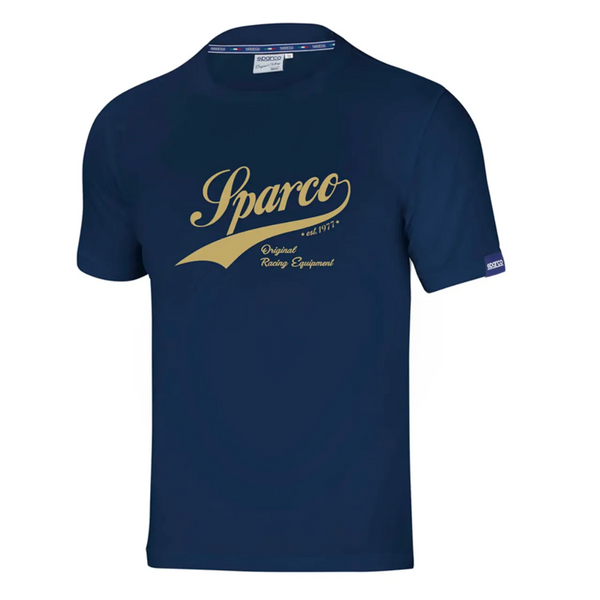 Camiseta Sparco Vintage Azul Marino