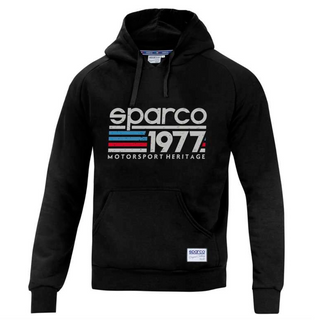 Sudadera Sparco 77 Negro