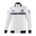 Sudadera Full Zip Martini Racing Blanco