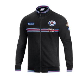 Sudadera Full Zip Martini Racing Negro