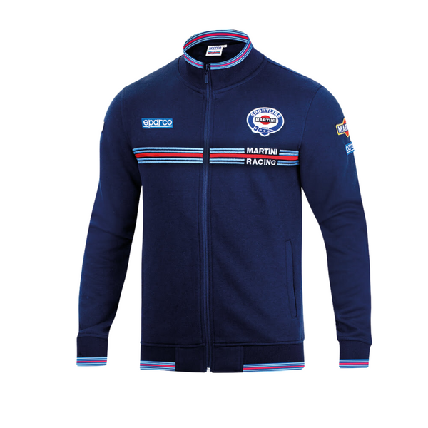 Sudadera Full Zip Martini Racing Azul Marino