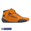 Botas Racing Sparco Cross RB-7 Racing Naranja | FIA 8856/2000