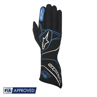 Guantes Alpinestars Racing Tech 1ZX Negro/Azul |  FIA 8856-2000