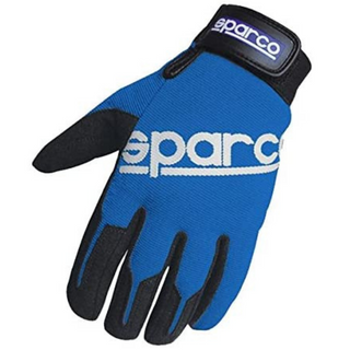 Guantes Sparco Mecánico Meca 2 Azul