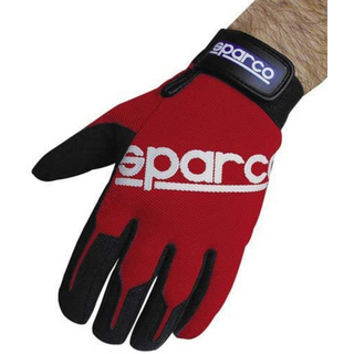 Guantes Sparco Mecánico Meca-2 Rojo