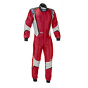 Combinaison adulte Sparco Karting K28 X-Light KX8 rouge/gris.