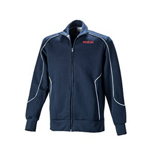 Sudadera Sparco Fashion Zip Azul Marino