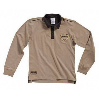 Polo Sparco Fashion Tor Manga Larga Beigs