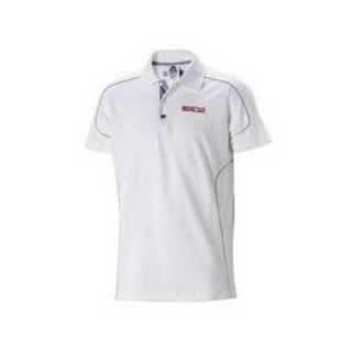 Polo Sparco Fashion Blanco