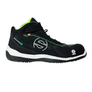 Botas Seguridad Sparco Racing Evo Ronnie ESD S3 SRC Negro/Verde