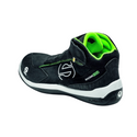 Botte de sécurité Sparco Racing Evo Ronnie ESD S3 SRC noir/vert