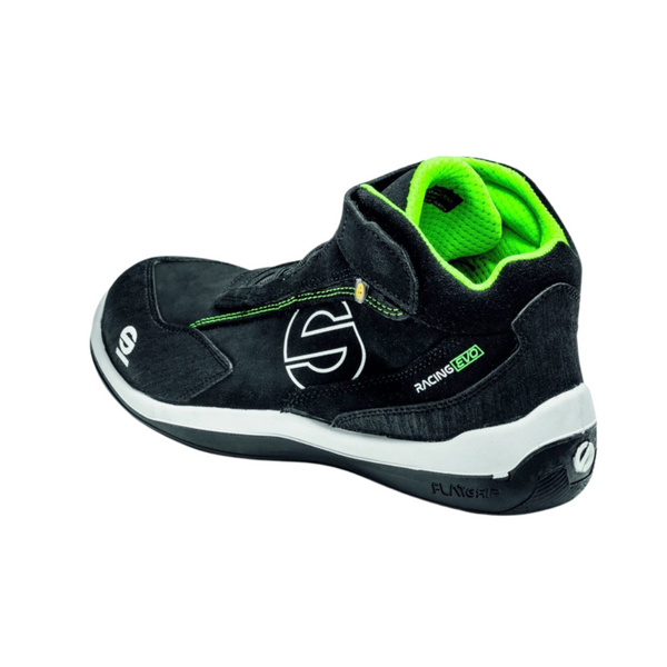 Botte de sécurité Sparco Racing Evo Ronnie ESD S3 SRC noir/vert