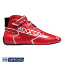 Botas Racing Sparco Fórmula RB-8.1 Rojo/Blanco | FIA 8856-2000