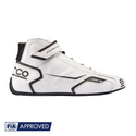 Botas Racing Sparco Fórmula RB-8 Blanco/Negro | FIA 8856-2000