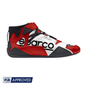 Botas Racing Sparco Apex RB-7 Blanco/Rojo |  FIA 8856-2000