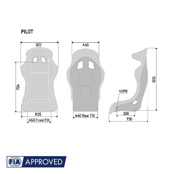 Asiento Sparco Pilot QRT Negro