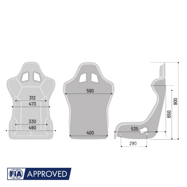 Asiento Sparco Grid Q Negro