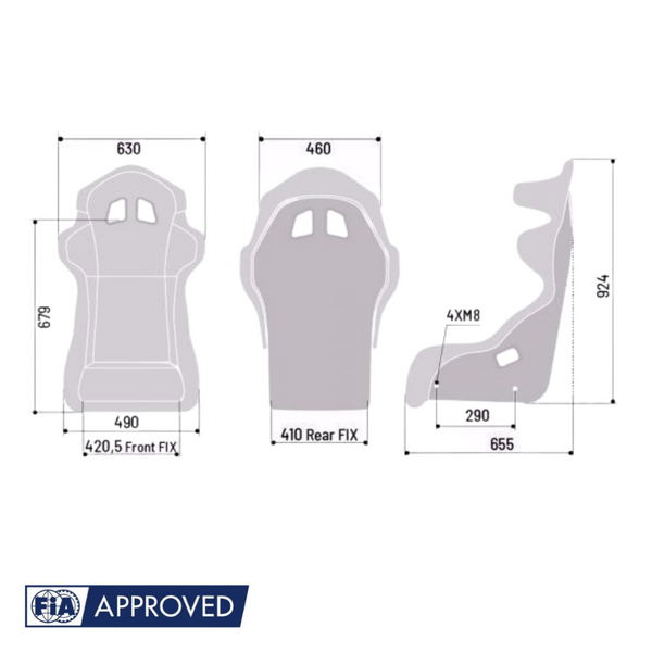 Asiento Sparco Pro ADV QRT Negro