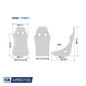 Asiento Sparco Sprint/ Sprint L