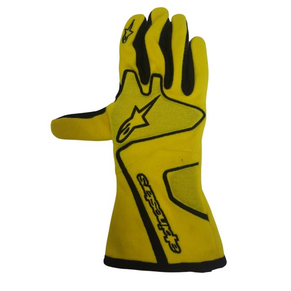 Guantes Alpinestars Racing Tech 1 Race Meca Amarillo Neón/Negro |  FIA 8856-2000