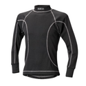 Camiseta Sparco Racing Ice Slim Fit Negro