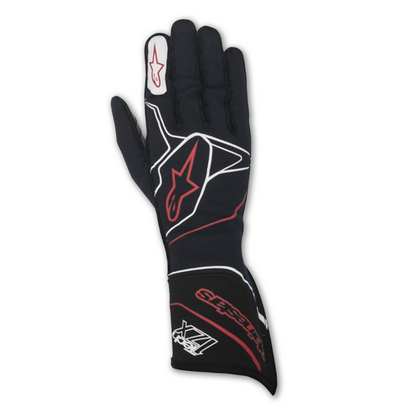 Guantes Alpinestars Racing Tech 1ZX Azul Marino/Blanco/Negro |  FIA 8856-2000
