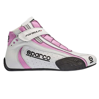 Botas Racing Sparco Fórmula+ SL-8 Blanco/Rosa | FIA 8856-2000