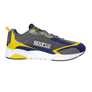 Sneaker Sparco S-Lane Bleu/Gris/Jaune