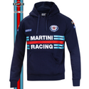 Sudadera Sparco con capucha Martini Azul Marino