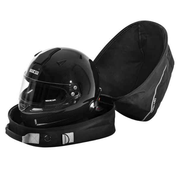 Porte-casque Sparco + Hans Bag Noir (Nouveau système Dry-Tech)