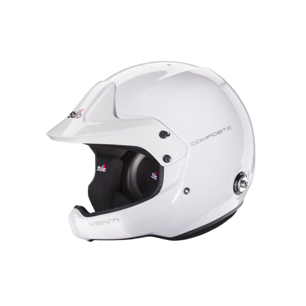 Casque de rallye composite Stilo Venti WRC blanc