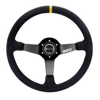Volante Sparco R325 3 brazos Ante Negro