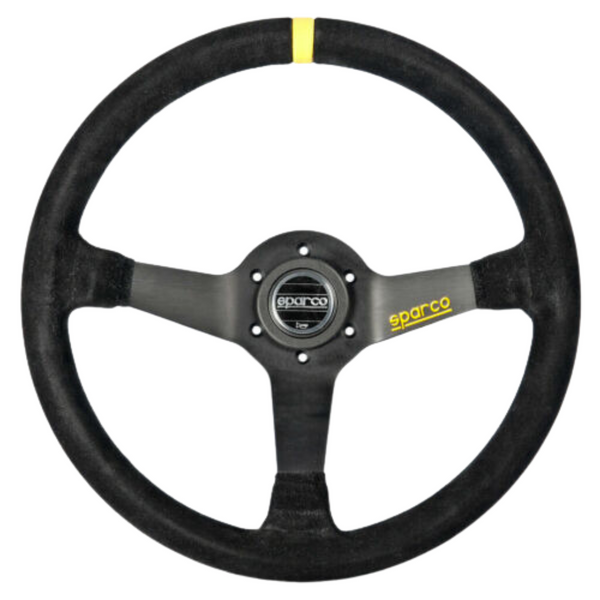 Volante Sparco R345  3 Brazos Ante Negro