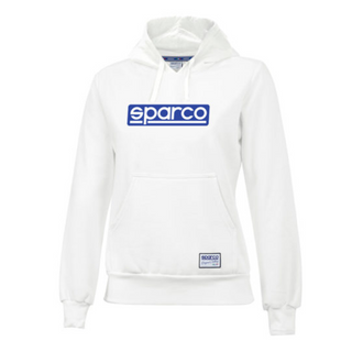 Sudadera Sparco Frame Mujer Blanco