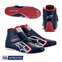 Botte Alpinestars Racing Supermono Bleu/Blanc/Rouge