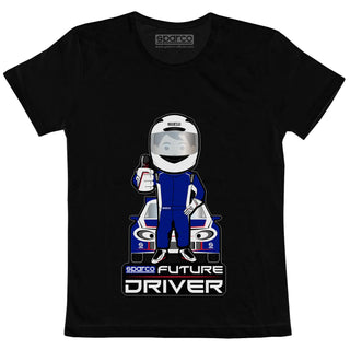 Camiseta Youth Future Driver Negro