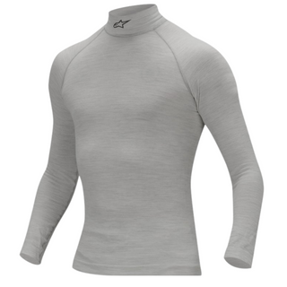 Chemise Alpinestars Racing ZX Top gris clair