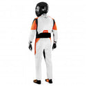 Mono Sparco Racing Competition Blanco/Naranja/Negro | FIA 8856-2018