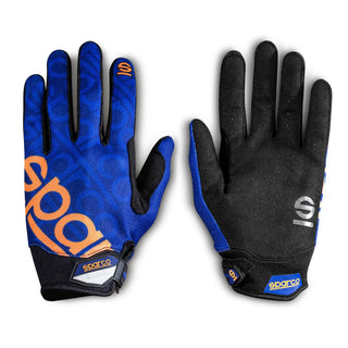 Buy azul-marino-naranja-fluo Guantes de trabajo Sparco MECA-3 GLOVES WORK GLOVES