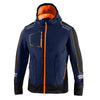 Azul marino / Naranja fluo