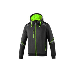Buy gris-verde Chaqueta Sparco COLORADO TECH HOODED FULL ZIP