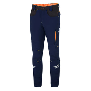 Buy azul-marino-naranja-fluo Pantalón técnico Sparco KANSAS TECH LIGHT TROUSERS